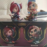 Xayah & Rakan DUO Figure Set