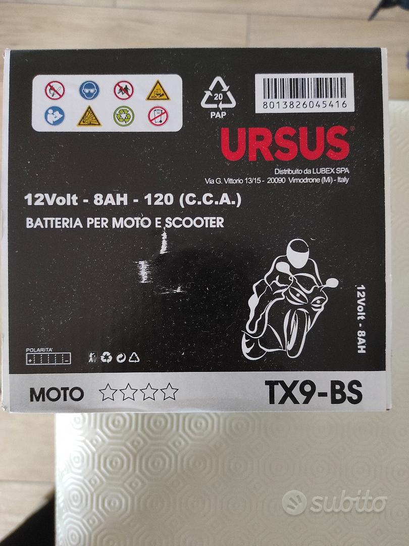 BATTERIA MOTO/SCOOTER URSUS TX9-BS - Accessori Moto In vendita a Milano