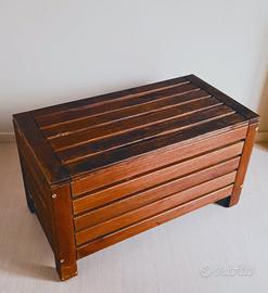 Cassa in legno,  baule contenitore in legno