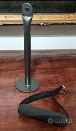 barra porta pesi e maniglia 