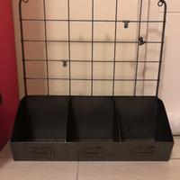 Mensola e bacheca in metallo