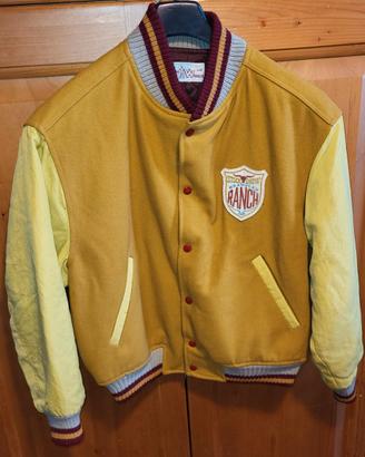 Giacca Wrangler vintage, tema western, stile colle