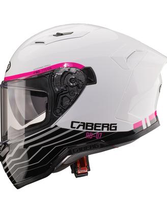 Casco Integrale CABERG Gladio WAVE ROSA BIANCO