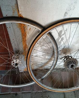 ruote campagnolo flangia alta 
