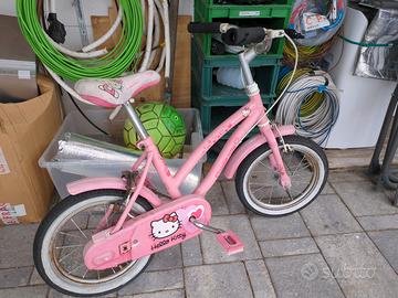 bicicletta bimba hello Kitty