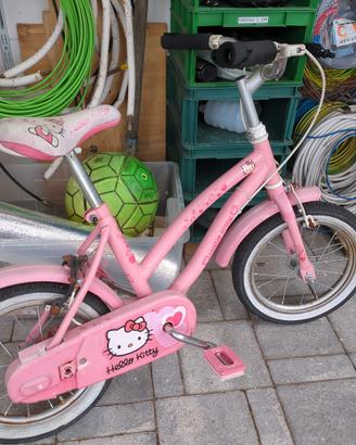 bicicletta bimba hello Kitty