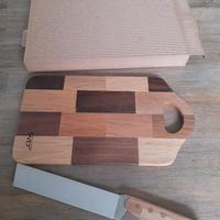 Set tagliere e coltello della linea WD lifestyle .