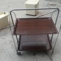 Carrelli portavivande vintage pieghevoli