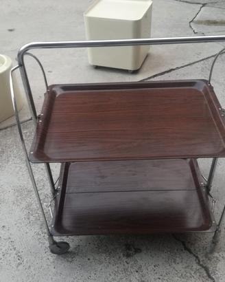 Carrelli portavivande vintage pieghevoli