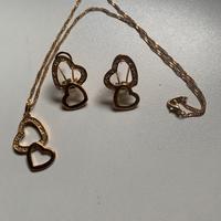 Collana con orecchini