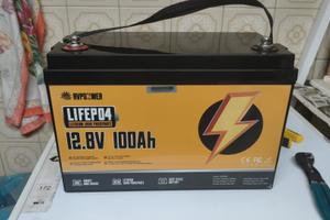 batteria litio lifeP04 100 ah 12.8v