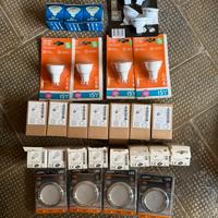 Kit 31 Lampadine e faretti a LED MR16 GU10 E27 E14