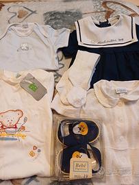 Set 6 pezzi per bambino 0-12 mesi,nuovo