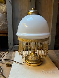 Lampada vetro abat jour