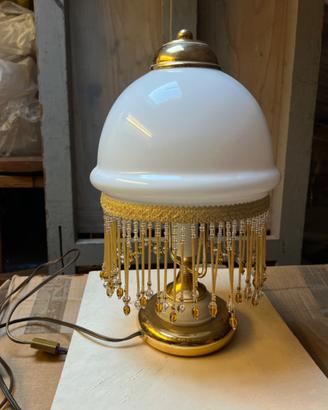 Lampada vetro abat jour