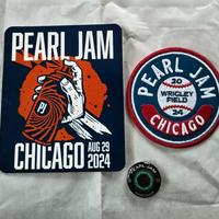 Pearl Jam Chicago 2024 (N1) Pin, Sticker & Patch