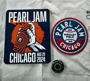 Pearl Jam Chicago 2024 (N1) Pin, Sticker & Patch
