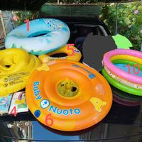 Salvagente piscinetta braccioli gonfiabili