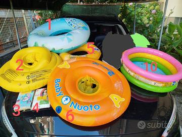 Salvagente piscinetta braccioli gonfiabili