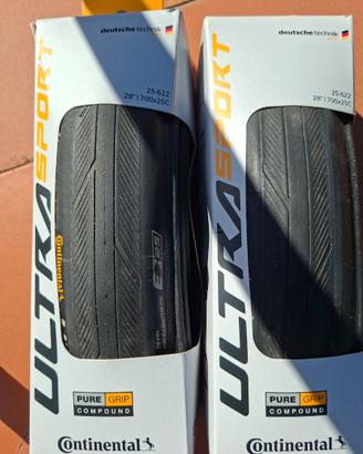 Coppia Copertoni BDC Continental Ultra Sport III 7
