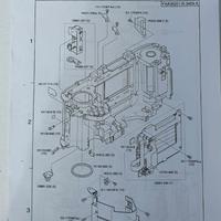 Manuale riparazione per reflex nikon F100 stampa