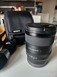 SONY Obiettivo Sony FE 20mm f/1.8 G (SEL20F18G)