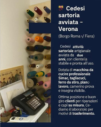 Sartoria avviata - Verona Borgo Roma