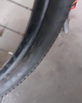 cerchio gomma bicicletta 