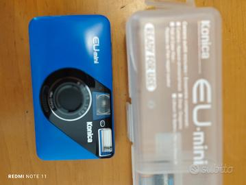 Fotocamera Vintage Rara KONICA EU-mini Blu – Perfe