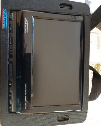 lettore DVD da poggiatesta posteriore auto