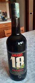 Bottiglia amaro 18 Isolabella da lt 1,5 anni '70