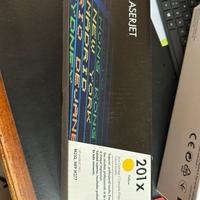 Hp laserjet cartuccia nero + yellow nuove