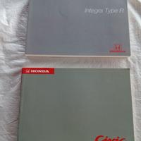 Honda Integra Type R + Civic Betriebsanleitung