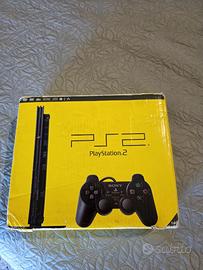 Playstation 2 slim con scatola cavi ecc