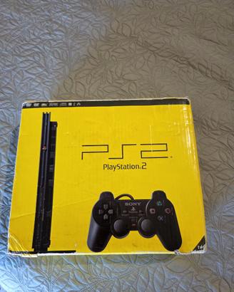 Playstation 2 slim con scatola cavi ecc