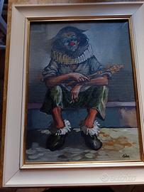 Olio su tela Andrea Valere