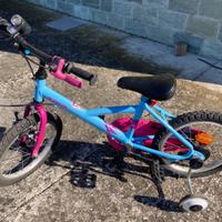 Bicicletta bambina b-twin 16"