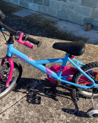 Bicicletta bambina b-twin 16"