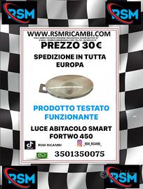 LUCE ABITACOLO SMART FORTWO 450