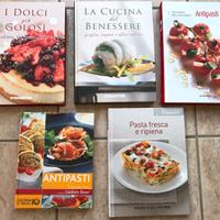 6 libri di ricette antipasti dolci pasta benessere