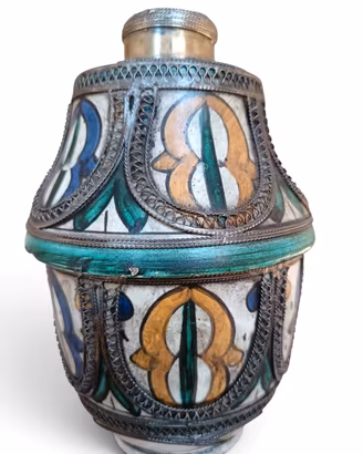 Vaso / Contenitore marocchino artigiana