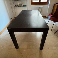 Tavolo Calligaris allungabile color wengé