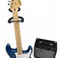 Squier stratocaster blu