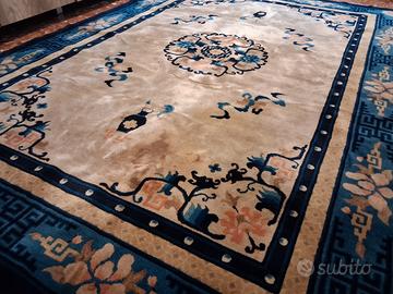 Tappeto cinese peking originale annodato a mano