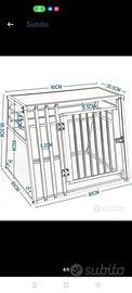 Trasportino per cani di medie dimensioni 