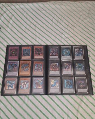 Lotto album di carte Yu-Gi-Oh! con numeri
