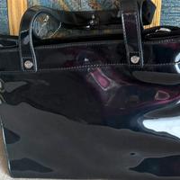 Borsa armani vernice Nera