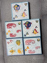 Mattonelle decorate a mano 15x15