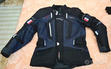 Giacca Moto A-Pro Storm Dark Blue XL