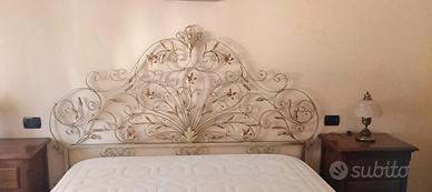 TESTATA LETTO IN FERRO BATTUTO ARTIGIANALE